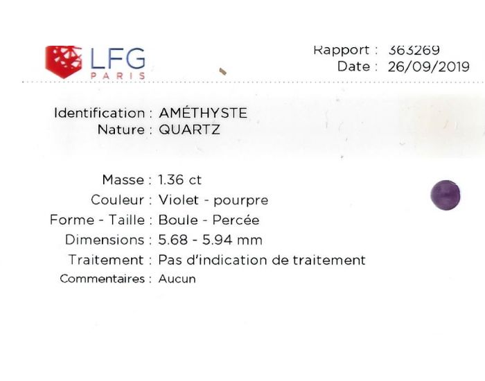  IRREVERSIBLE BIJOUX Bola de Grossesse litothrapie  (5)