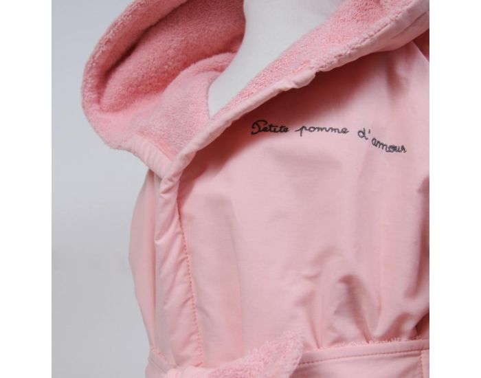 LITTLE CREVETTE Peignoir enfant Pomme d'Amour (3)