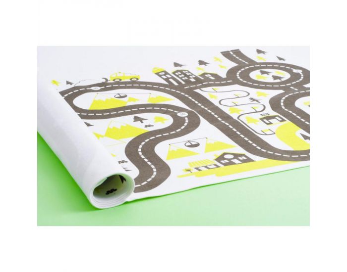 LES JOUETS LIBRES Tapis de Jeu Bio pour Petites Voitures - Ds 18 mois (13)