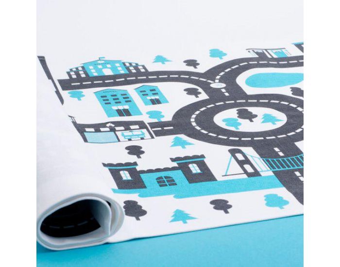 LES JOUETS LIBRES Tapis de Jeu Bio pour Petites Voitures - Ds 18 mois (4)