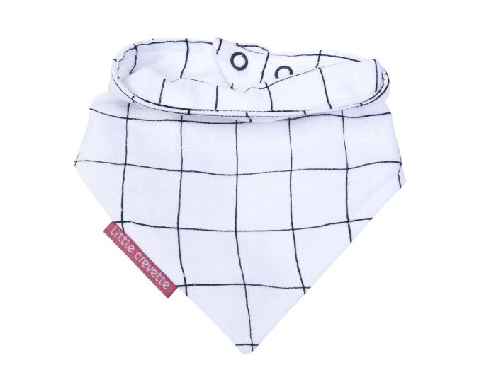 LITTLE CREVETTE Lot de 2 Bavoirs Bandana (7)