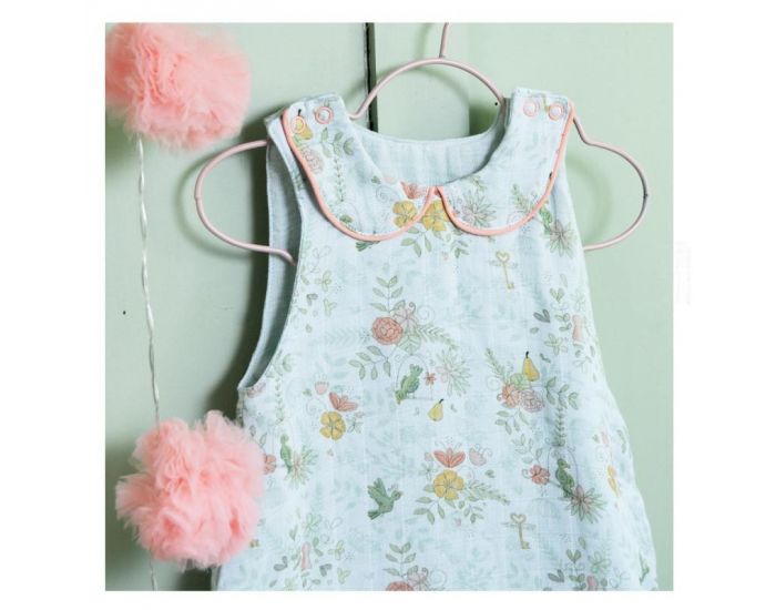 LITTLE CREVETTE Gigoteuse t en lange col claudine - Paradis (1)