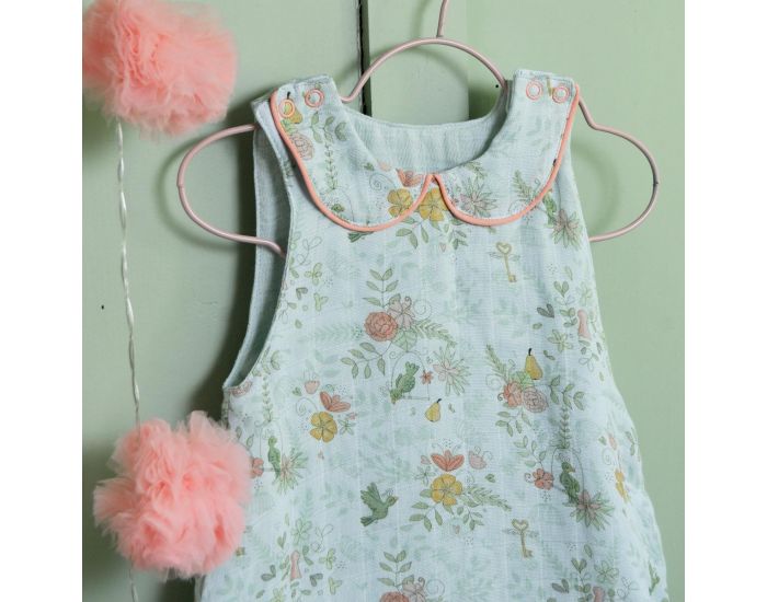 LITTLE CREVETTE Gigoteuse t en lange col claudine - Paradis (11)