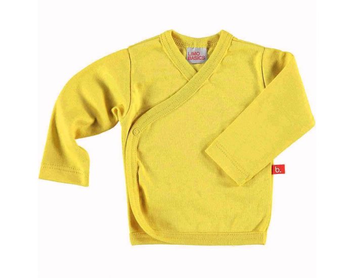 LIMOBASICS Bote Cadeau Naissance Bio - Jaune & Ray (1)