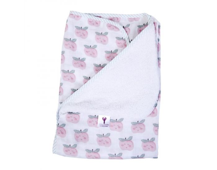 LITTLE CREVETTE Cape de bain en Lange 75 x 75 cm (2)