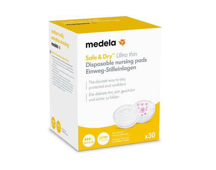 MEDELA Coussinets  Usage Unique Safe & Dry Ultra Thin  Boite de 30 (2)