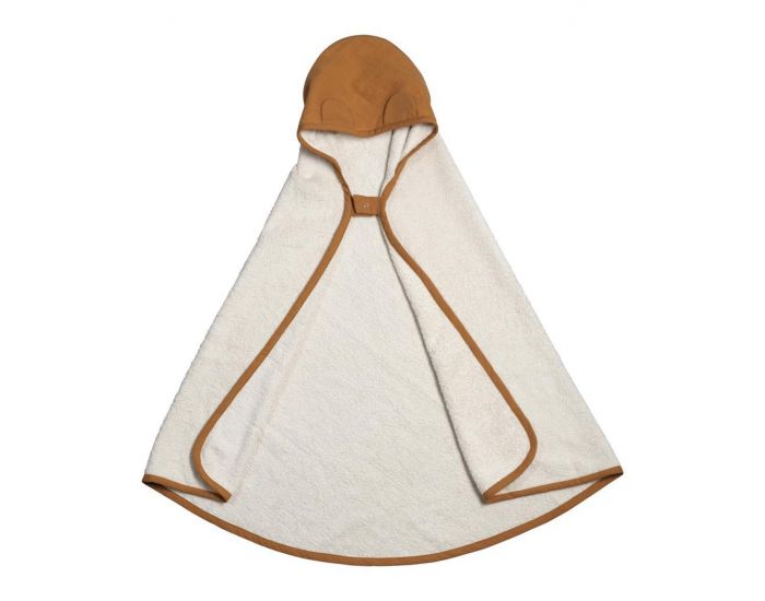 FABELAB Cape de Bain Bb Bio - Jaune Ocre (12)