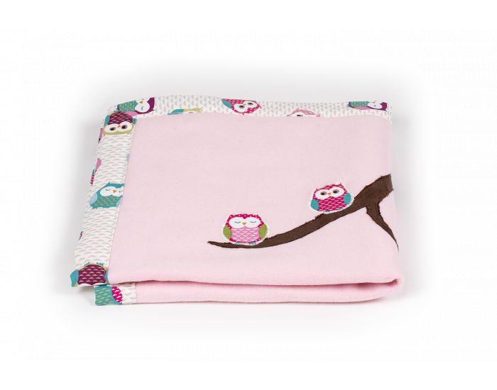ODYSSEUM PROTECT Plaid anti-ondes Hiboux Doux - 75X100 cm (2)