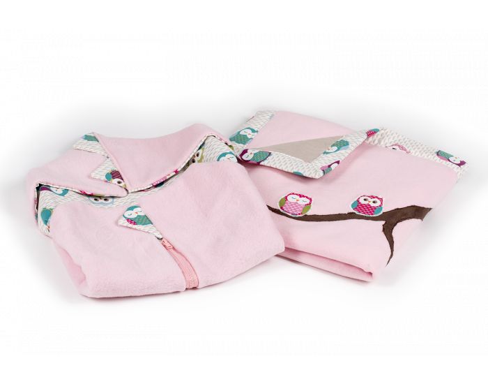 ODYSSEUM PROTECT Plaid anti-ondes Hiboux Doux - 75X100 cm (3)