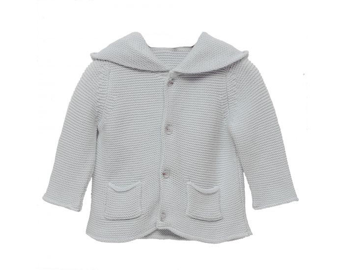 SEVIRA KIDS Cardigan bb en tricot Gris (3)