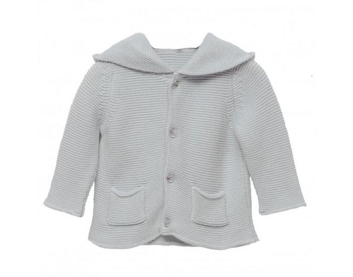 SEVIRA KIDS Cardigan bb en tricot Gris (4)