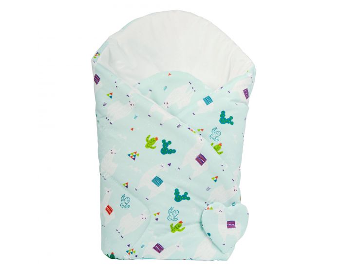 SEVIRA KIDS Gigoteuse d'Emmaillotage Rversible - 0-4 mois - Lama (1)