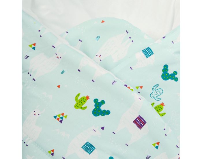 SEVIRA KIDS Gigoteuse d'Emmaillotage Rversible - 0-4 mois - Lama (5)