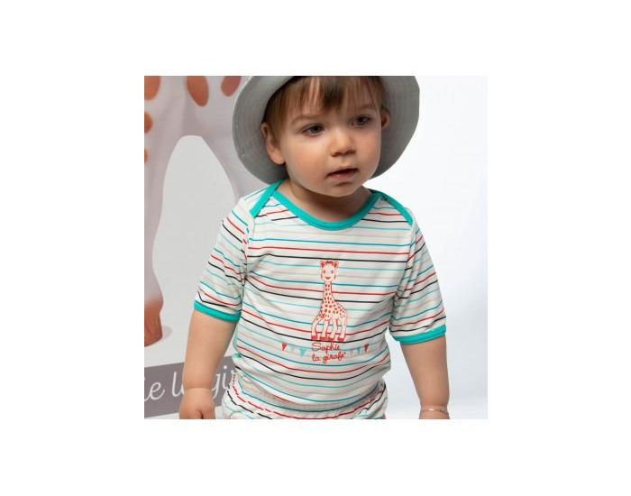 MAYOPARASOL En Vacances Avec Sophie Top Anti-UV Bb Fille Garon - Multicolore (1)