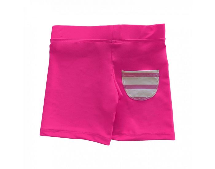 MAYOPARASOL Saint Trop Short Piscine Anti-UV Fille - Rose (3)