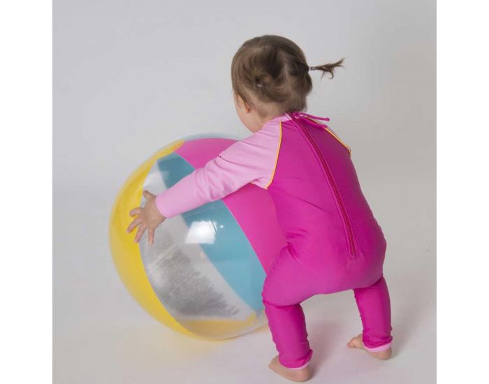 MAYOPARASOL Rosie Sun Combinaison Anti-UV Manches Et Jambes Longues - Rose (2)