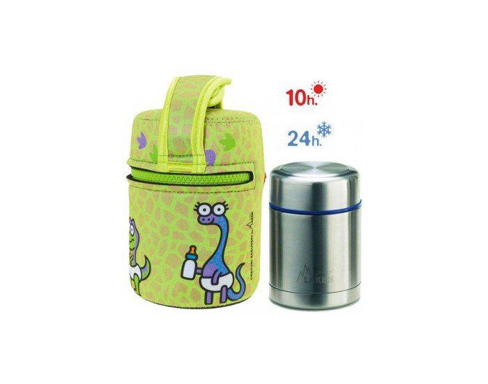 LAKEN Lunch Box Enfant Inox Isotherme, Housse 0,5L (1)