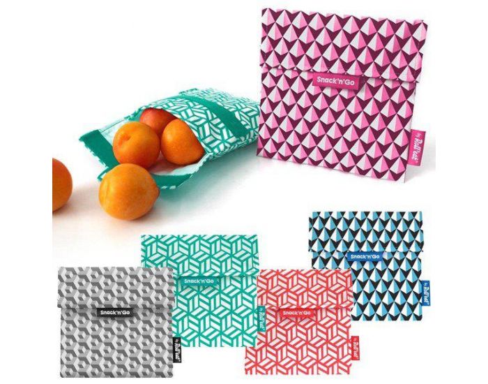 ROLL EAT Pochette Goter et Encas Rutilisable et Lavable (3)