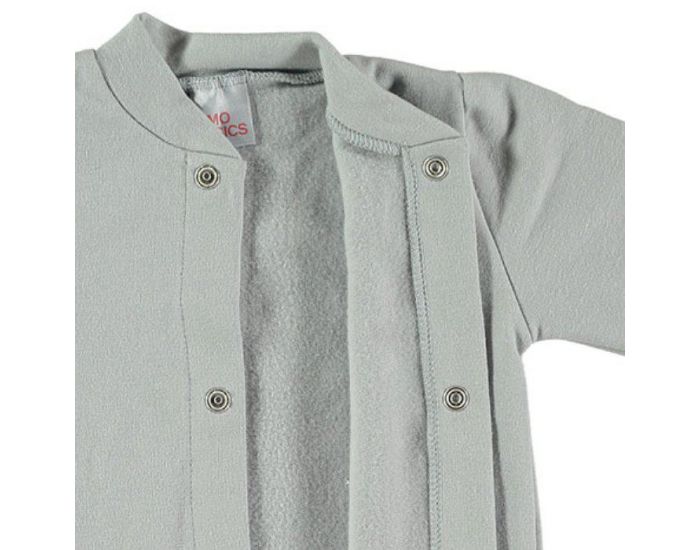LIMOBASICS Pyjama Bb Bio Trs Doux - Anthracite Gris (3)