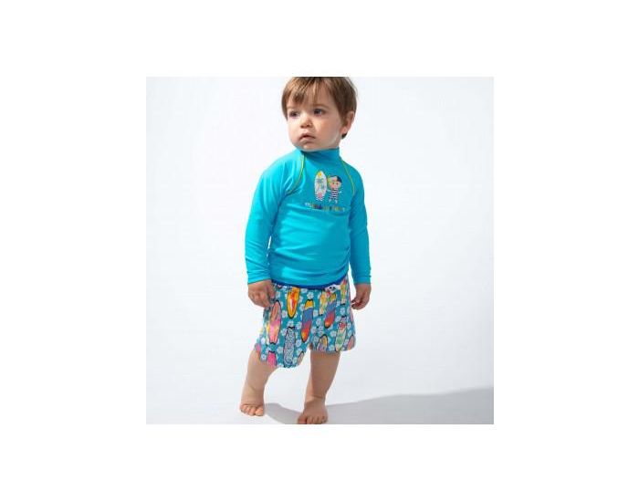 MAYOPARASOL Surf Short Anti-UV Polyester - Bleu (1)