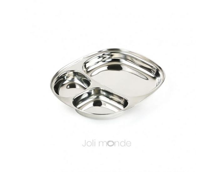 JOLI MONDE Plateau Repas inox 3 parties Bb (5)