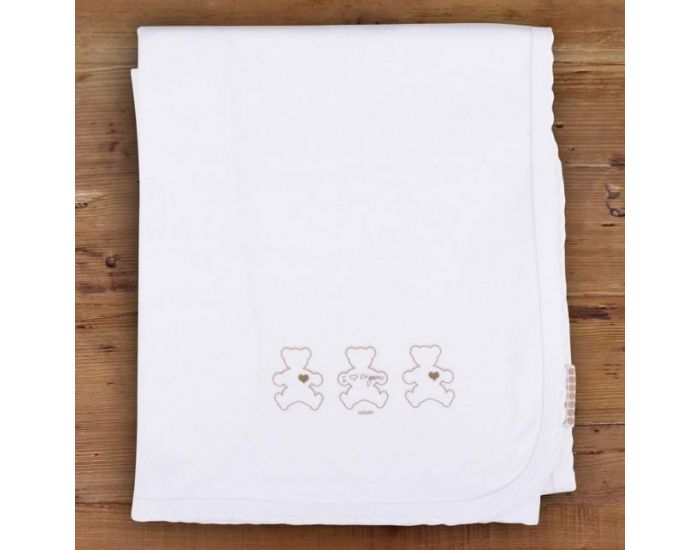 SEVIRA KIDS Couverture bb Lgre en Jersey - coton bio - 93x84 cm (6)