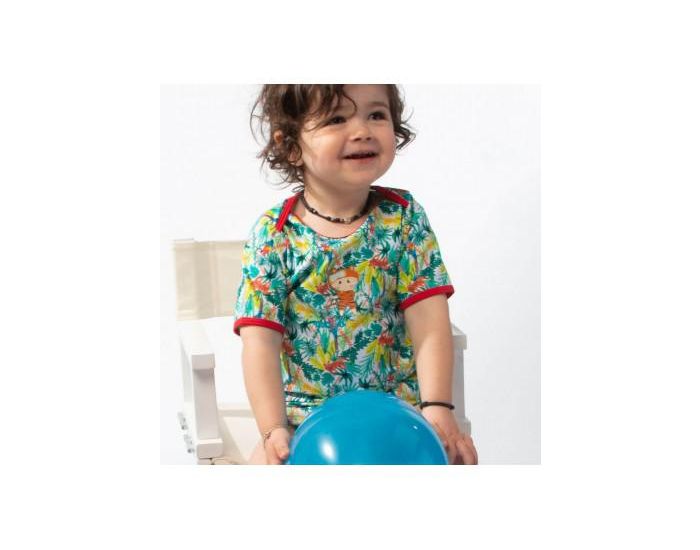 MAYOPARASOL Ensemble Tee-shirt Anti UV et Couche Piscine Bb - Amazonie (1)