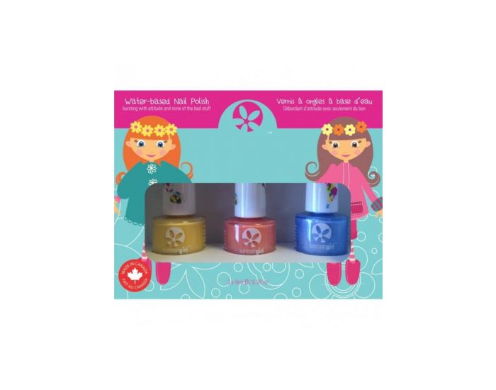 SUNCOAT GIRL Coffret Vernis Douceur Pastelle - D�s 3 ans (1)