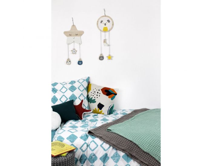 KADOLIS Couverture en Coton Bio - Paros Taupe (4)