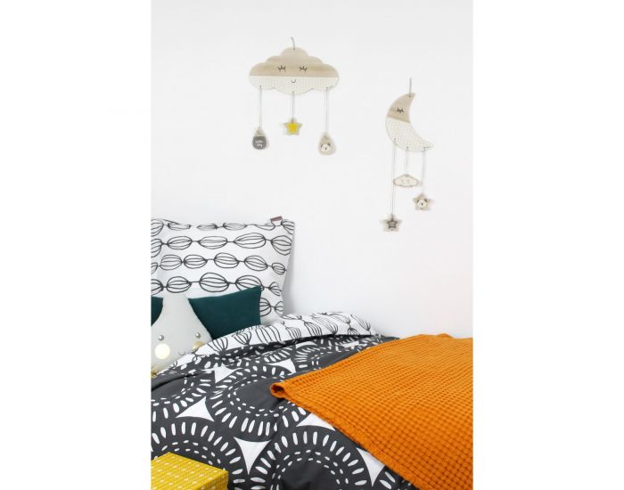 KADOLIS Couverture en Coton Bio - Paros Orange (3)