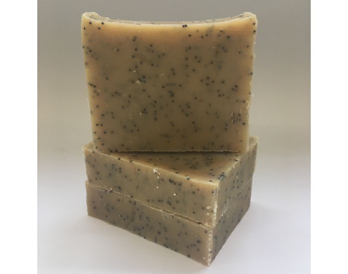 LE DOMAINE DE TAMARA Savon 40% de lait d'�nesse frais et BIO - Exfoliant aux graines de pavot (1)