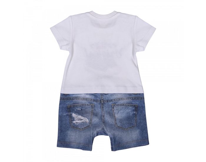 SEVIRA KIDS Combishort Barboteuse Bb Gaspard Bleu (1)