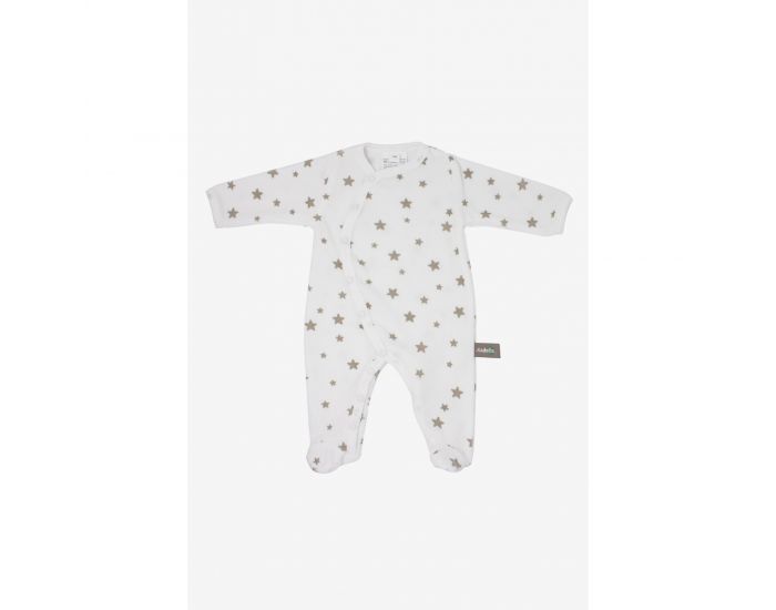 KADOLIS Pyjama Bb en Coton Bio - Imprim toiles Rose ple (2)