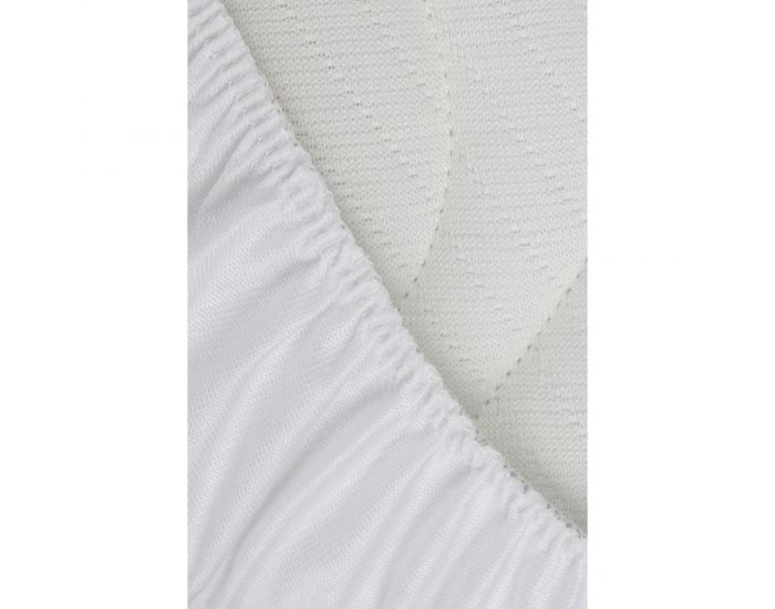 KADOLIS Alse Drap Housse 2 en 1 Berceau/Landau Blanc (1)