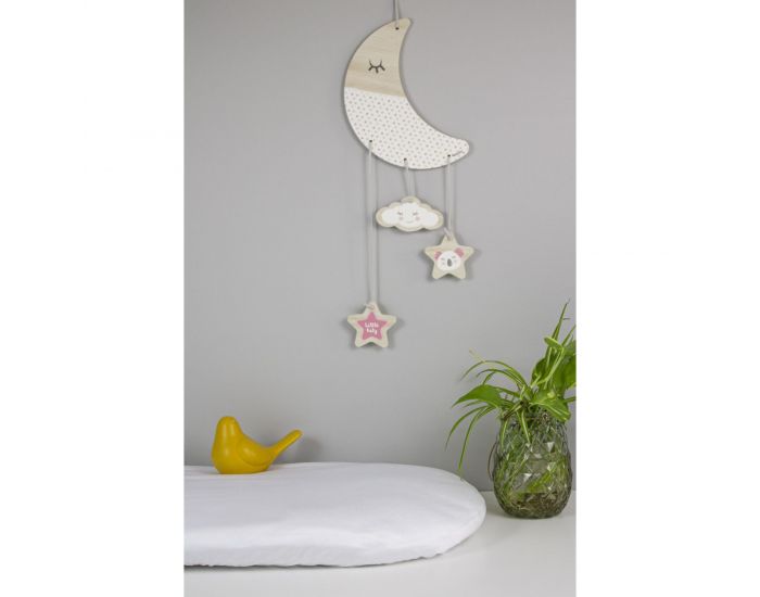 KADOLIS Alse Drap Housse 2 en 1 Berceau/Landau Blanc (3)