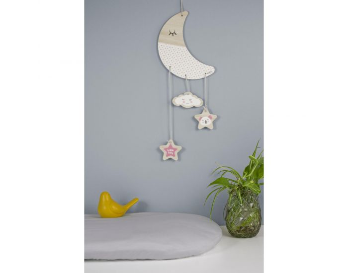 KADOLIS Alse Drap Housse 2 en 1 Berceau/Landau Blanc (5)