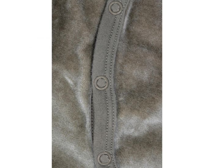 KADOLIS Pyjama Bb en Coton Bio - Plumes blanches - Beige (3)