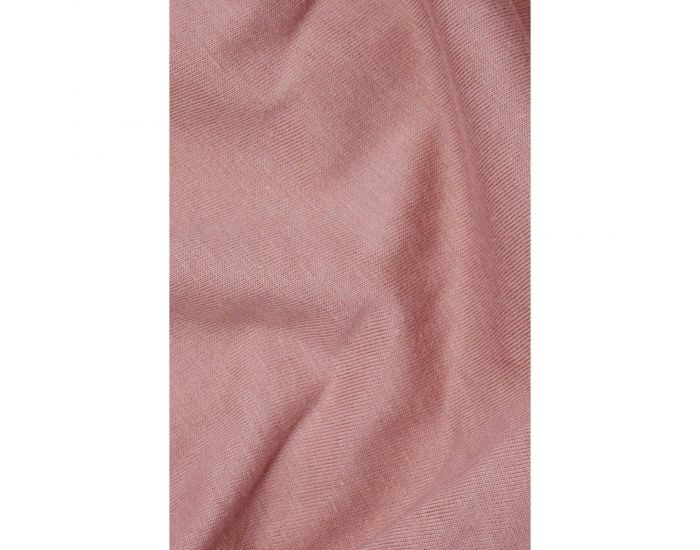 KADOLIS Drap Housse Coton Bio pour lit Bb - Rose poudr (2)