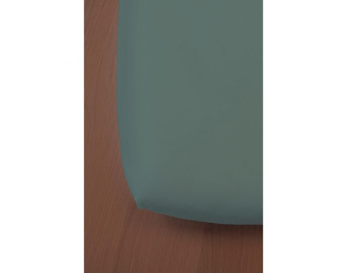 KADOLIS Drap Housse Coton Bio pour lit Bb - Rose poudr (13)