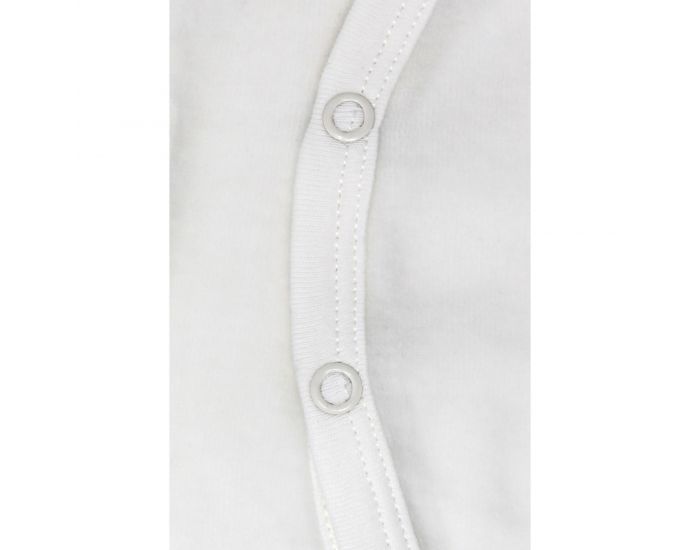 KADOLIS Pyjama Bb en Coton Bio - Plumes colores Gris (4)