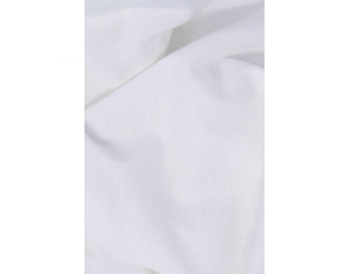 KADOLIS Drap Housse Coton Bio - Berceau/landau Bleu (27)