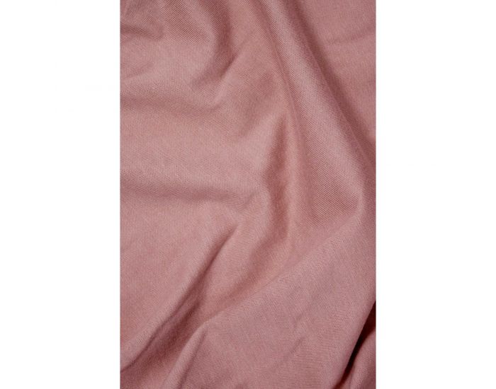 KADOLIS Drap Housse en Coton Bio - Berceau/landau Rose poudr (5)