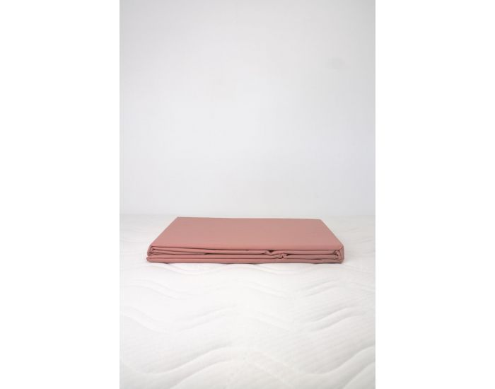 KADOLIS Housse de couette adulte + taies Coton bio Rose poudr (3)