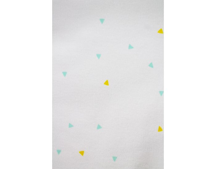 KADOLIS Pyjama Bb t en Jersey de Coton bio - Motifs Triangles (3)