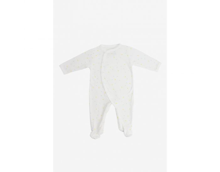 KADOLIS Pyjama Bb t en Jersey de Coton bio - Motifs Triangles (5)