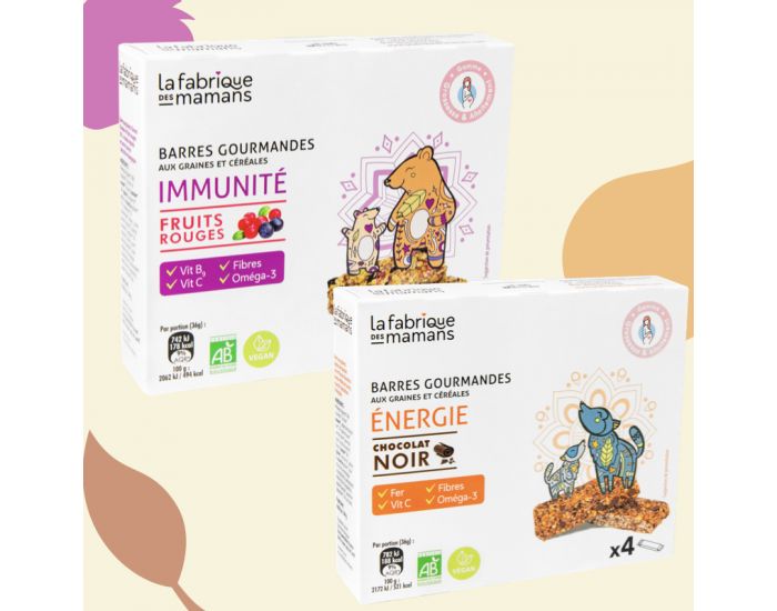 LA FABRIQUE DES MAMANS Coffret Dcouverte Grossesse - 12 barres (3)