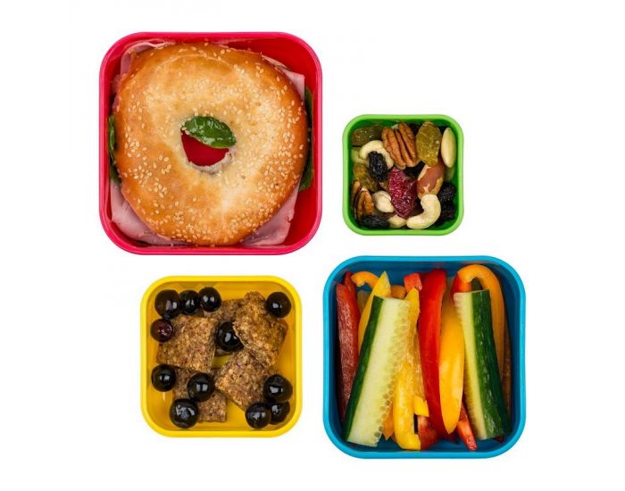 TUMTUM Lot de 4 Boites gigognes Bugs (4)