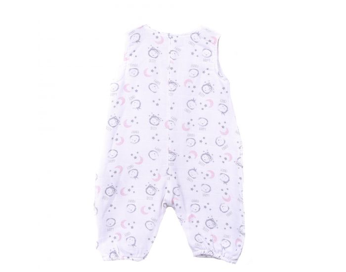 SEVIRA KIDS Gigoteuse  pieds en mousseline de coton biologique - Bb Rose (3)