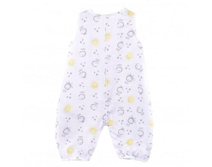 SEVIRA KIDS Gigoteuse  pieds en mousseline de coton biologique - Bb Jaune (10)