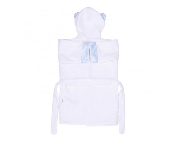 SEVIRA KIDS Peignoir bb et enfant  capuche en coton bio GOTS - Dreams Bleu (1)